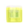 thumbnail image 1 of Afiladora de Lápiz de Color, Mini Transparente Lápiz de Color de Caramelo Planer Suministros Escolares con Cuchilla de Acero Al Carbono, 4 Paquetes de Afiladores de Contenedores de Afeitados Seguros P, 1 of 1