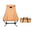thumbnail image 3 of Silla de camping antideslizante Zulema con bolsillos laterales Caqui, 3 of 8