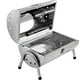thumbnail image 3 of Asador Carbon Portátil Tipo Barril Cromado 2 Parrillas 42x35 Plateado Houzer, 3 of 7