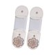 thumbnail image 5 of 2 correas de encaje para patinaje sobre hielo de 4 x 1 pulgada, bandas elásticas de moda para todos los tamaños de calzado. Blanco, 5 of 9