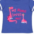 thumbnail image 4 of Inktastic My Mema Loves Me Girls Girls Toddler T-Shirt, 4 of 5