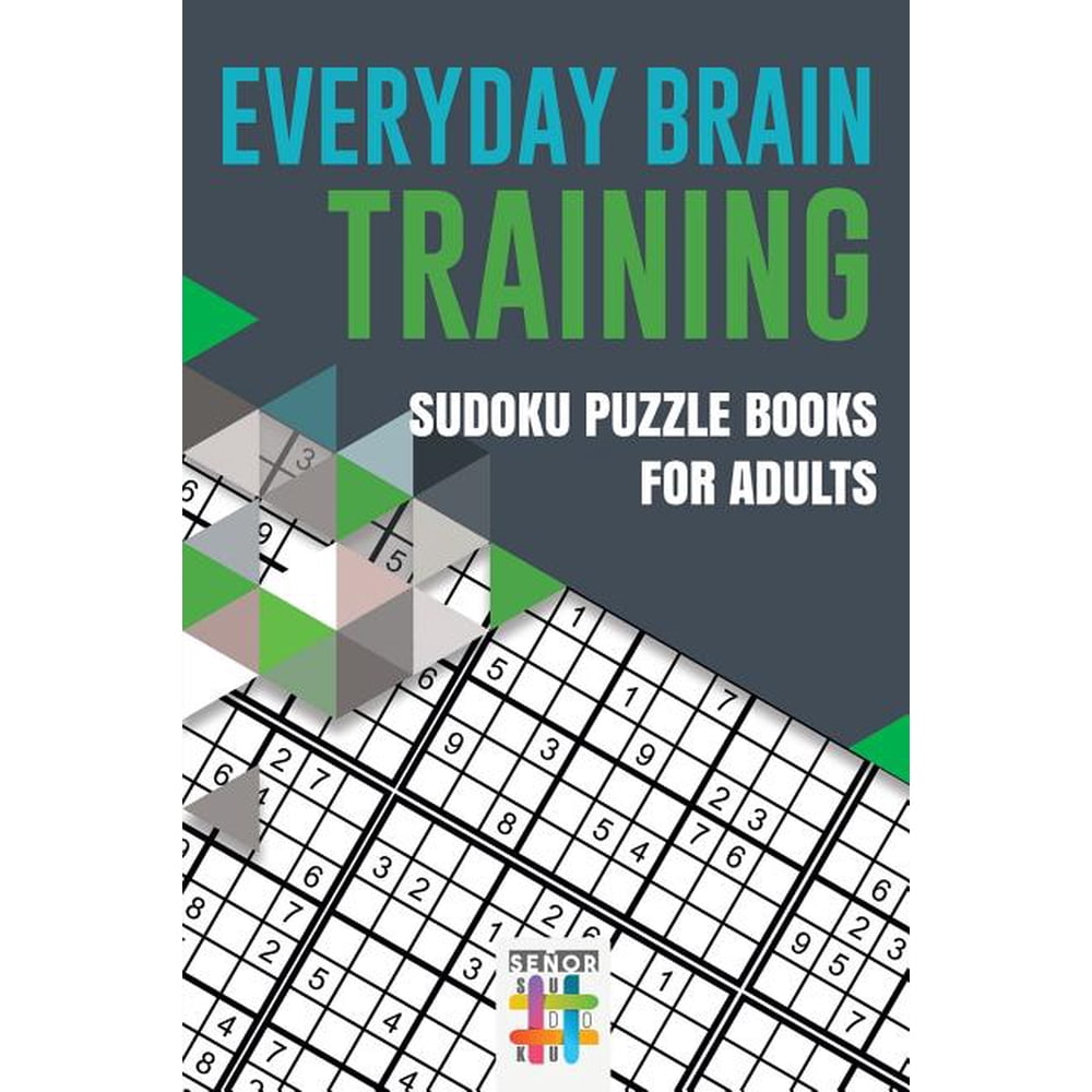 Everyday Brain Training Sudoku Puzzle Books For Adults Paperback 