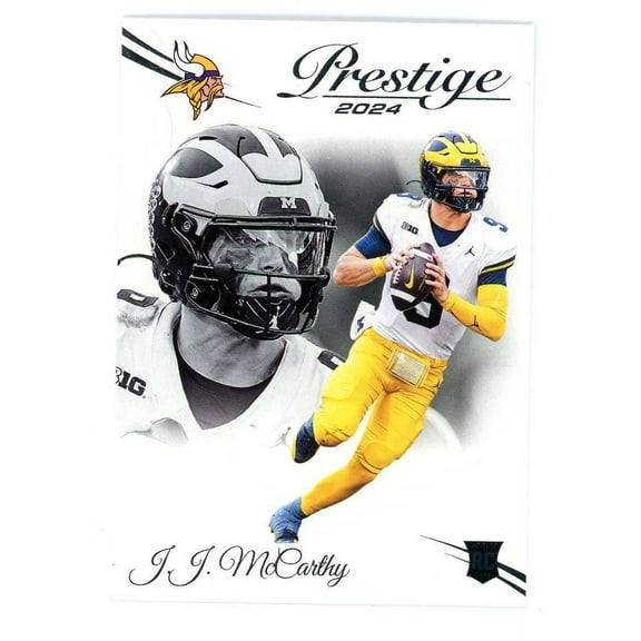 NFL 2024 Panini Prestige     J.J. McCarthy #311 (Rookie)