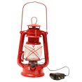 thumbnail image 1 of Elodie Vintage LED Oil Lamp Lantern for Indoor Outdoor Useage Red, 1 of 7