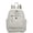 Gray, variant on Casual Durable Mini Backpack For Women 12.9 Inch Classic Simple Small Waterproof Lightweight Travel Bag