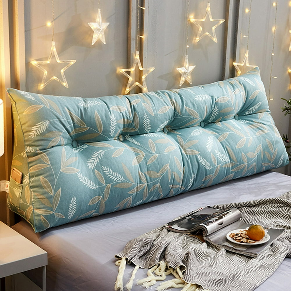large bolster headboard backrest pillow