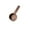 Walnut Wooden, variant on Wooden Scoops for Canisters, Coffee Scoop,Holzlrgus Korean Style 6.61 inch Wooden Coffee Ground Spoon, Measuring for Ground Beans or tea, Soup Cooking Mixing Stirrer Kitchen Tools Utensils