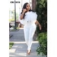 thumbnail image 4 of Women Chiffon Cape Style Shirt  2024 Summer Streetwear Elegant Chic Blouse, 4 of 7