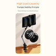 thumbnail image 4 of Sinyiin Clamp Mount Foldable Aluminum Phone Tablet Stand 4 Adjustable Arm with 360 Rotation Portable Stand for Desk Use, 4 of 9