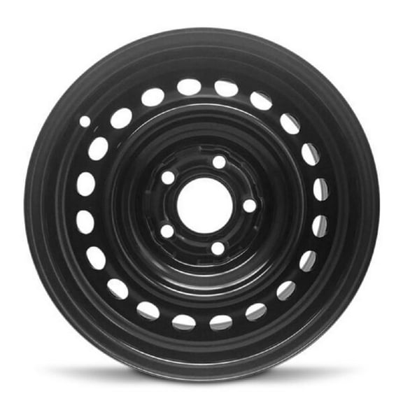 For 2010-2013 Ford Transit 15 Inch Painted Black Rim - OE Direct Replacement - Road Ready Car Wheel
