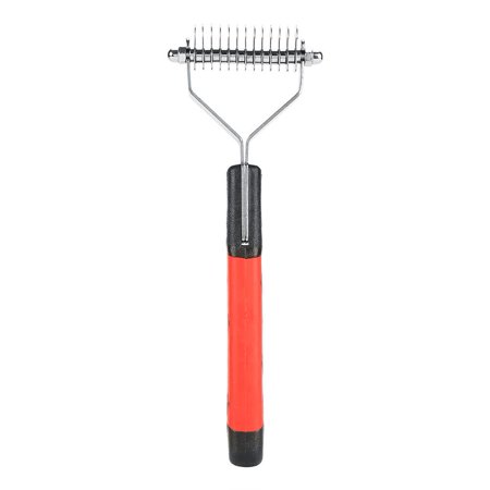 Faginey Pet Hair Comb Stainless Steel Pin Grooming Deshedding Tool
