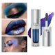 thumbnail image 4 of Sombra de ojos multicolor brillante de 19 colores, sombra de ojos polarizada con purpurina, camaleón, pavo real, azul, morado, líquido, alto brillo, maquillaje Aurora, 4 of 5