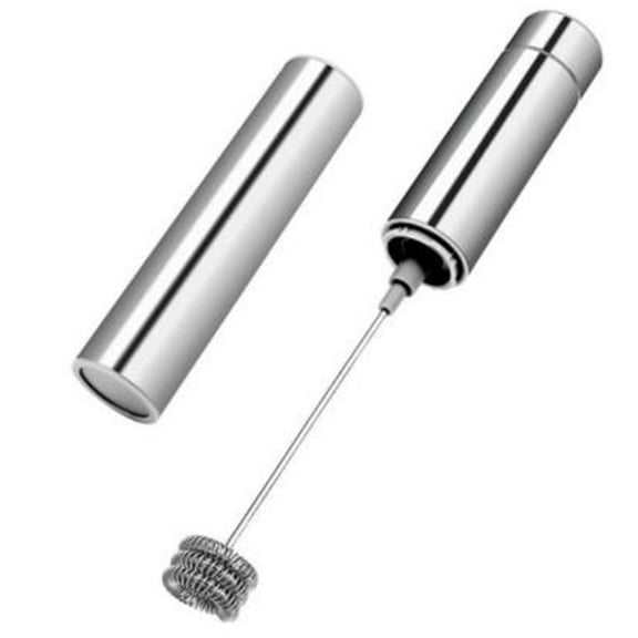 Milk Frother Handheld Electric Travel Coffee for Foaming Latte Mixer Drink Set C