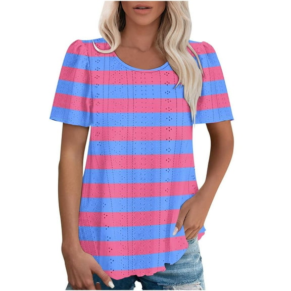 Floral Print Blouses for Women My Orders Placed Recently By Me Casual Summer Tops for Women Over 50 Buy Again My Orders