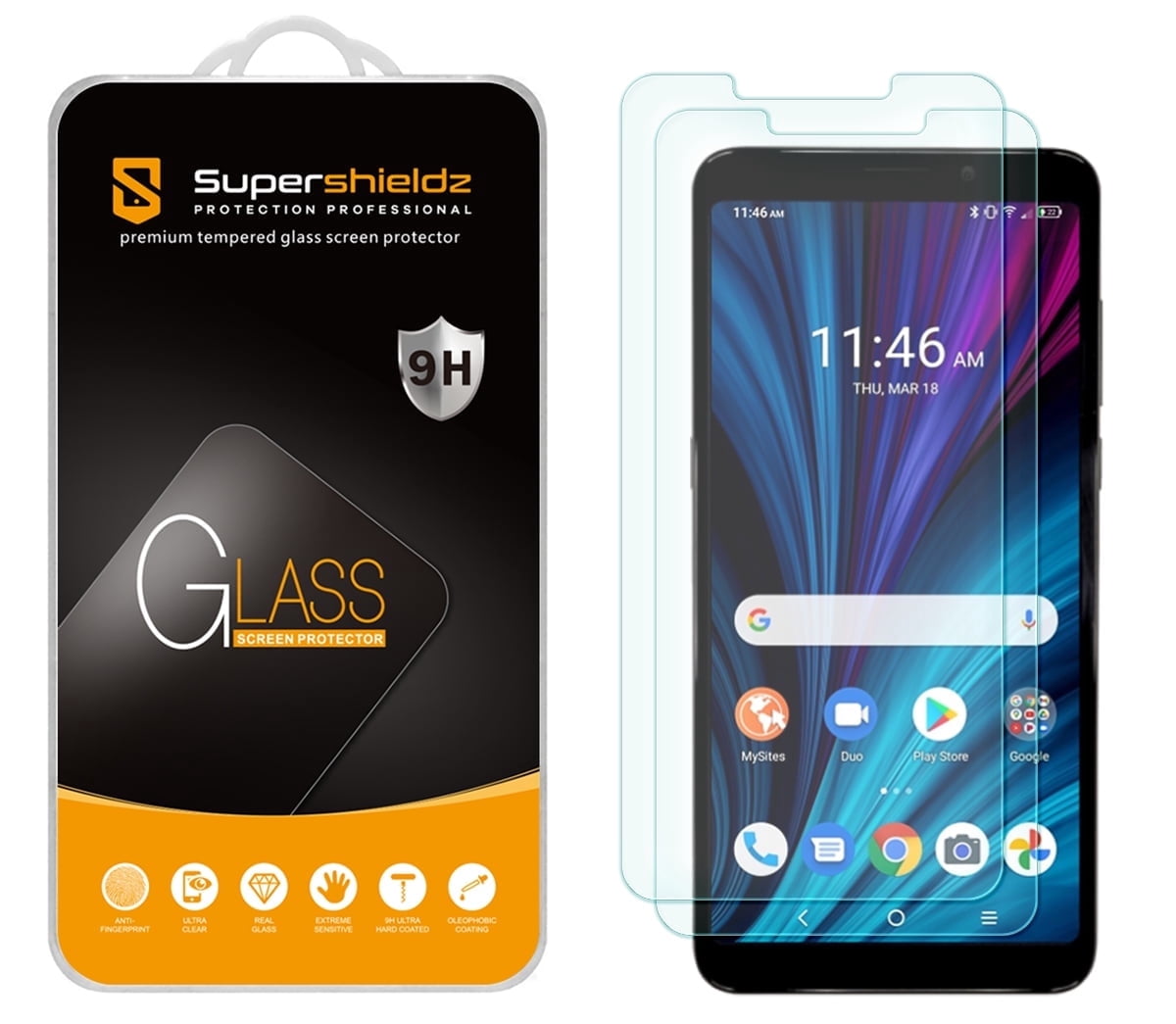 for TCL 20 Pro 5G Screen Protector Tempered Galss