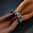 thumbnail image 4 of 18K Gold Plated Black Gun P Fashion Set Ring Aaa Zirconia Women B318, 4 of 7