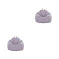 thumbnail image 4 of Funda para Silla Puff Sofá Naiovety 2Conjunto Gris Cálido, 4 of 6