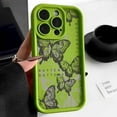 thumbnail image 5 of INS Retro Butterfly Silicone Phone Case For iPhone 11 12 13 14 15 Pro Max Plus XS X XR SE2020 Shockproof Bumper Back Cases Cover, 5 of 5