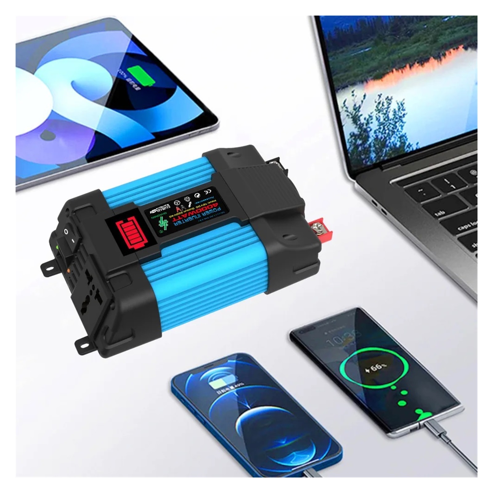 Solar panel 600W 12V Solar Panel System 6000W 110V/220V Inverter Kit Mobile power supply