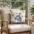 thumbnail image 4 of Pillow Covers 20x20 Set of 2, Vintage Gnomes Square Throw Pillow Covers for Couch/Sofa/Living Room, Black Red Checkered Retro Art Decorative Soft Pillowcases for Couch Throw Pillows, 4 of 9