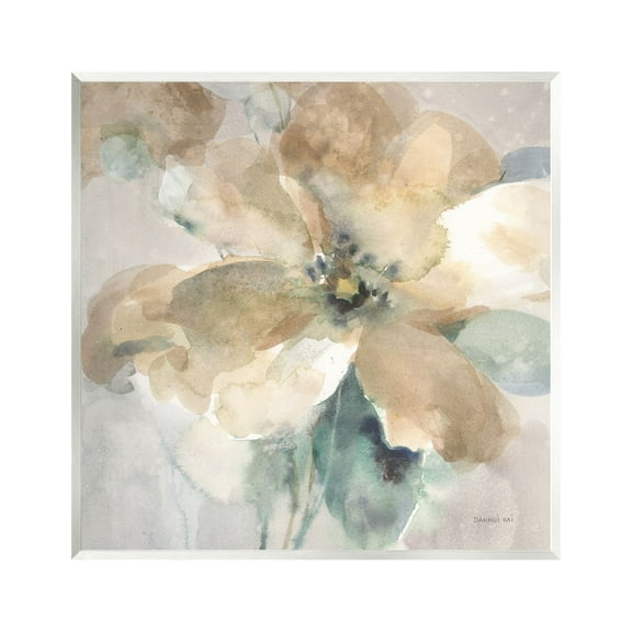 Stupell Industries Abstract Flower Petals Botanical & Floral Painting Unframed Art Print Wall Art, 12 x 12