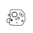thumbnail image 4 of for Hawk 400 CB400T CB400 N 1980-81 Carburetor Repair Rebuild Kit 4 Sets, 4 of 7