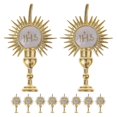 thumbnail image 1 of Baptism Cake Decoration Cake Toppers for Decoration 10Pcs Golden Alloy, 1 of 5