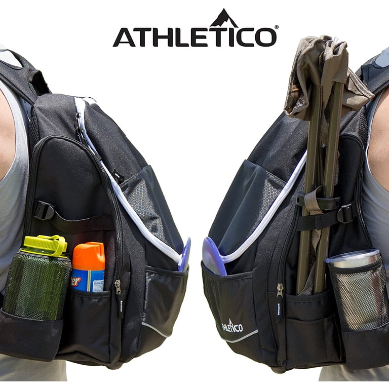 Athletico Power Shot Disc Golf Backpack, 20+ Disc Capacity  display picture 1