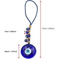 thumbnail image 5 of 2 piezas de amuleto decorativo para el hogar, colgante de mal de ojo, amuleto decorativo para el hogar, protección, bendición, regalo, colgante de cuentas de vidrio, 5 of 5