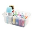 thumbnail image 4 of Pen+Gear Plastic Cubby Bin, Desktop Supply Organizer, Tint Clear, 4 of 8