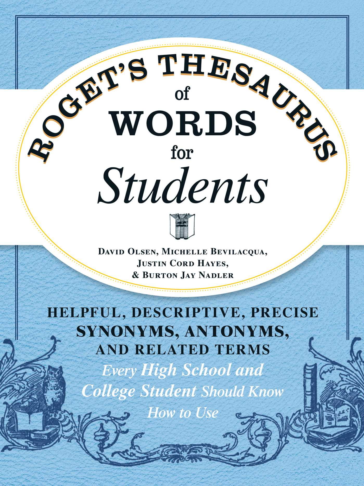 Roget S Thesaurus Of Words For Students Helpful Descriptive