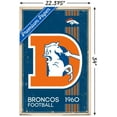 thumbnail image 3 of NFL Denver Broncos - Logo rétro 14, 3 of 5