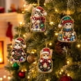 thumbnail image 4 of Christmas Pearl Art Kit with Cat Design and Hanging Cord, Set of 10, Multicolor, for Adults and Kids, Christmas Tree Ornaments, 4 of 5