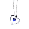 thumbnail image 2 of Birthday Gift Heart Pendant Necklace Engraved With Mom Mother Plot Gift Love Accessories Necklaces Jewelry Christmas Birthday Mother's Day Gift for Women Wife, 2 of 5