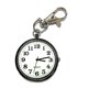 thumbnail image 5 of Reloj de bolsillo de cuarzo, relojes con llavero, esfera redonda, colgante Simple portátil para mujeres y hombres, 5 of 5