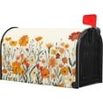 thumbnail image 6 of Autumn Orange Flowers Mailbox Covers Magnetic Standard Size 18" X 21",Fall Thanksgiving Floral Mailbox Wraps Post Letter Box Cover for Holiday Garden Yard Decor, 6 of 6