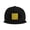 Black, variant on Snapback Hat Caution Tape Flat Brim Adjustable Baseball Cap for Men Women Trucker Hat Black