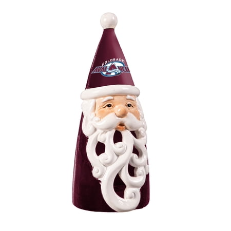 Colorado Avalanche 8 LED Santa Statue