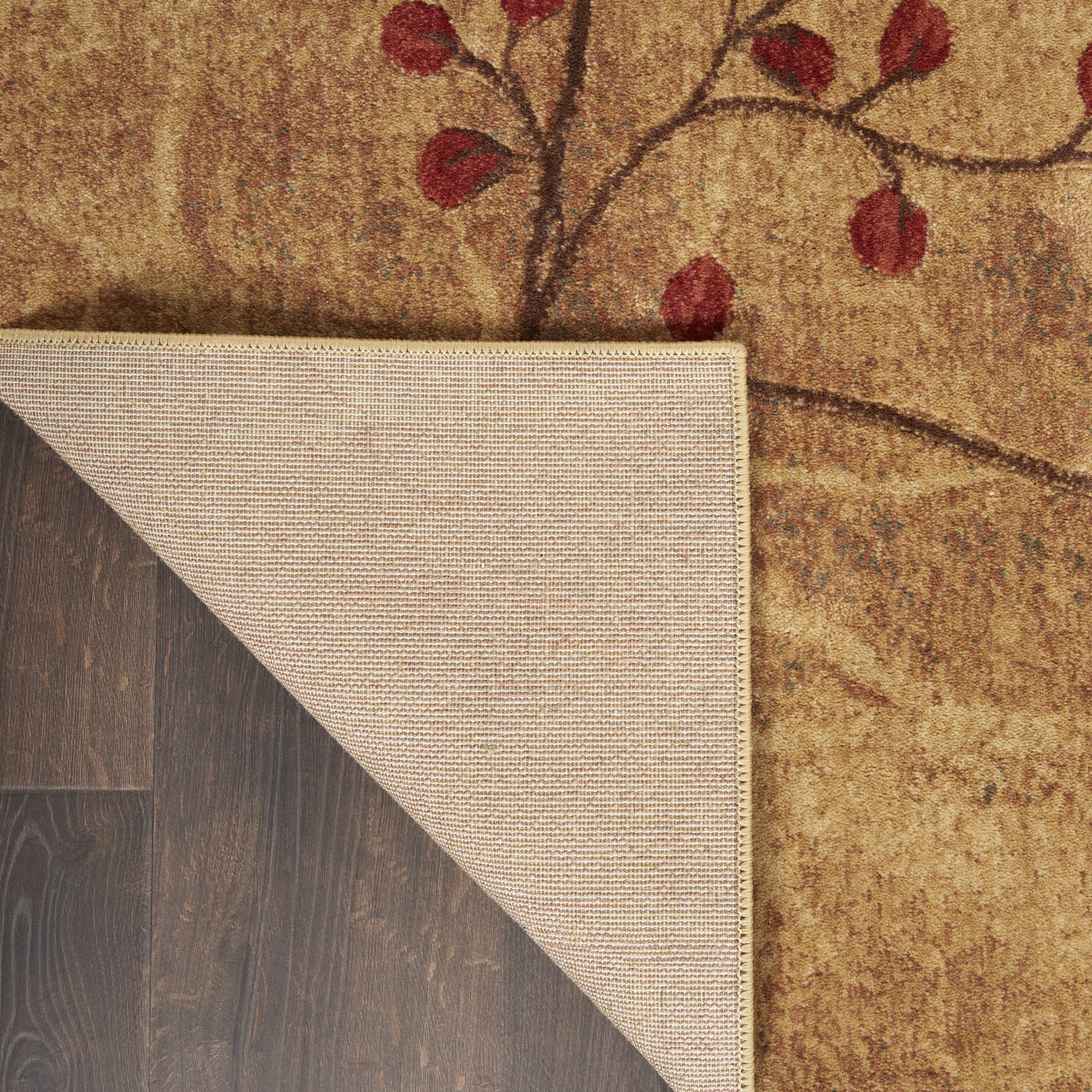Nourison Somerset Nature Latte 5'3" x 7'5" Area Rug, (5x7)