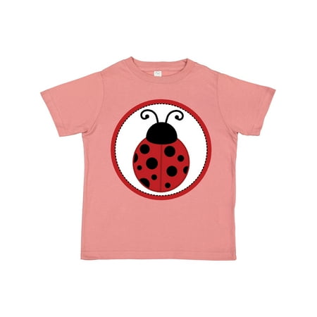 

Inktastic Ladybug Circle Gift Toddler Boy or Toddler Girl T-Shirt