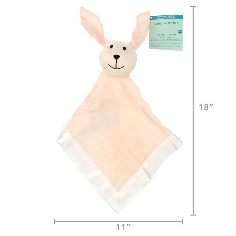 aden anais essentials, classic lovey, pink