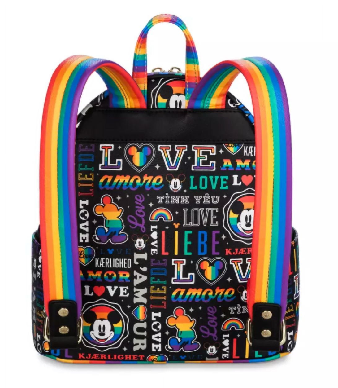Mickey mouse rainbow backpack sale