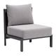 thumbnail image 1 of Sillon Exterior Kessa Muebles Horizon Gris 70 x 81 x 82 cm, 1 of 5