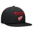 thumbnail image 3 of Men's Fanatics Black Detroit Red Wings Authentic Pro Prime Snapback Hat, 3 of 4