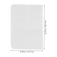 thumbnail image 4 of 15pcs A5 6 Holes Binder Pockets PVC Binder Folders Waterproof Storage Pockets Holder for Receipt Ticket, 4 of 8