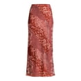 thumbnail image 2 of No Boundaries Juniors Mesh Maxi Skirt, Sizes XS-XXXL, 2 of 5