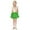 Green, variant on Wdgfv Girls Sequin Skirt Sparkly Toddler Kids Mini Glitter Skirt Elastic Waist Party Pencil Skirt Dark Purple 2-8years