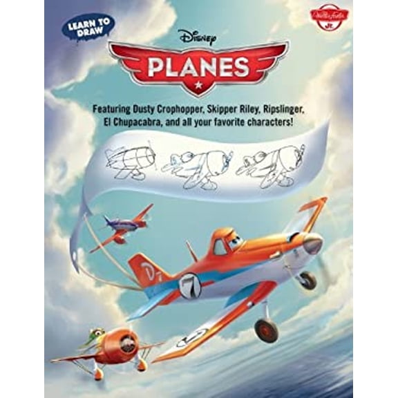 Pre-Owned Learn to Draw Disney Planes: Featuring Dusty Crophopper, Skipper Riley, Ripslinger, El Chupacabra, and All Your Favorite Characters! (Library Binding) 1939581311 9781939581310