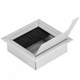 thumbnail image 4 of Aluminium Desk Computer Wire Cable Tidy Outlet Insert Hole Top Cover, 4 of 8