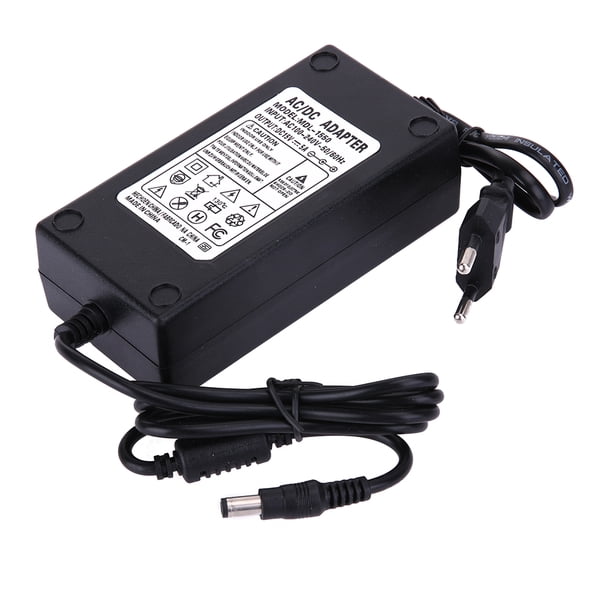 Adaptador Fuente Alimentación Conmutada AC DC Cargador Protección Universal Contra Cortocircuitos para Dispositivos Publicitarios
